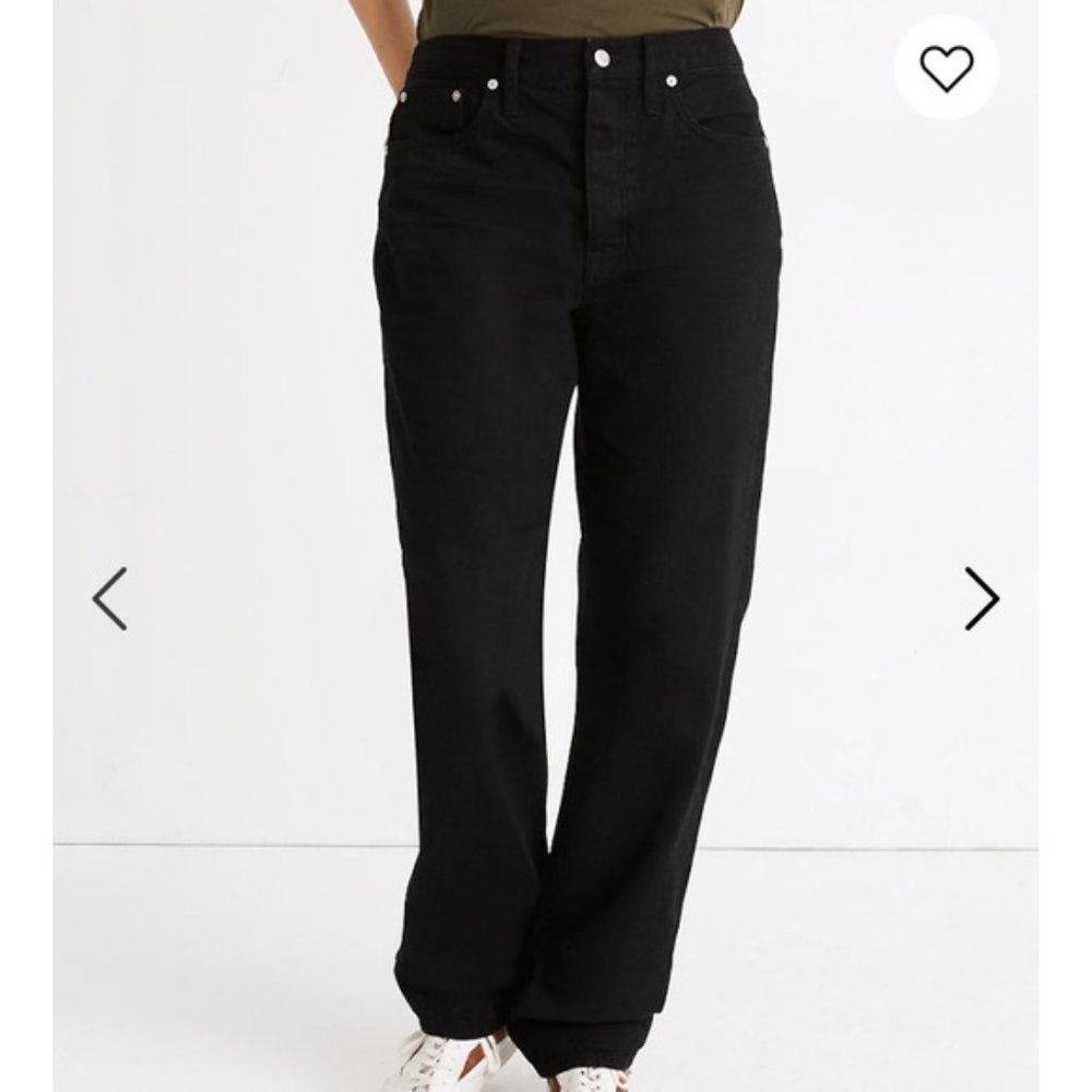 Black Madewell Dad Jeans